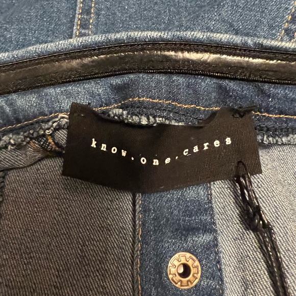 Cute denim button front mini dress - Picture 5 of 5